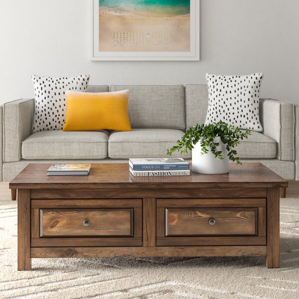 Jansen Coffee Table With Storage By Alcott Hill