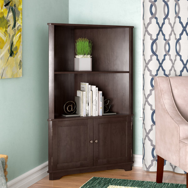 Vas Corner Unit Bookcase by Red Barrel Studio