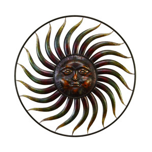 Sun Wall Art metal sun wall art | wayfair Sun Wall Art metal sun wall art | wayfair