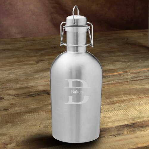 Weise Double Wall Insulated Stainless Steel 64 oz. Growler by Latitude Run