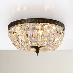 Aureolin 3-Light Flush Mount