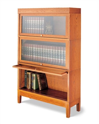 800 Sectional Series Deep Barrister Bookcase By Hale Bookcases