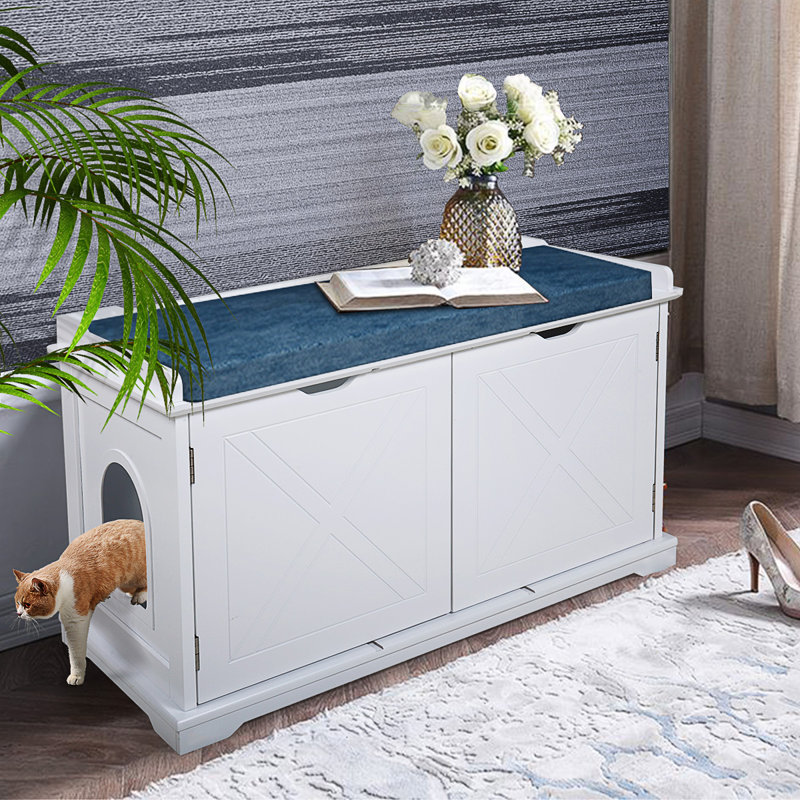 wayfair cat litter cabinet