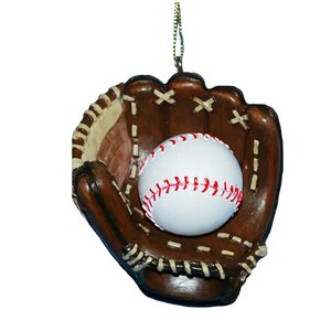 Resin Baseball Glove Ornament