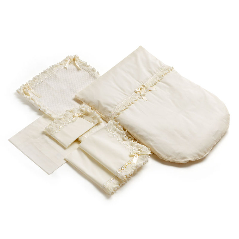 5 piece cot bedding set