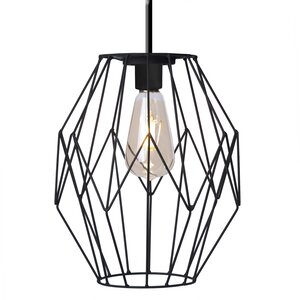 LED 1-Light Geometric Pendant