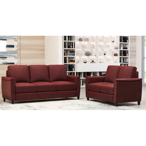 Altimo 2 Piece Leather Living Room Set By Westland And Birch