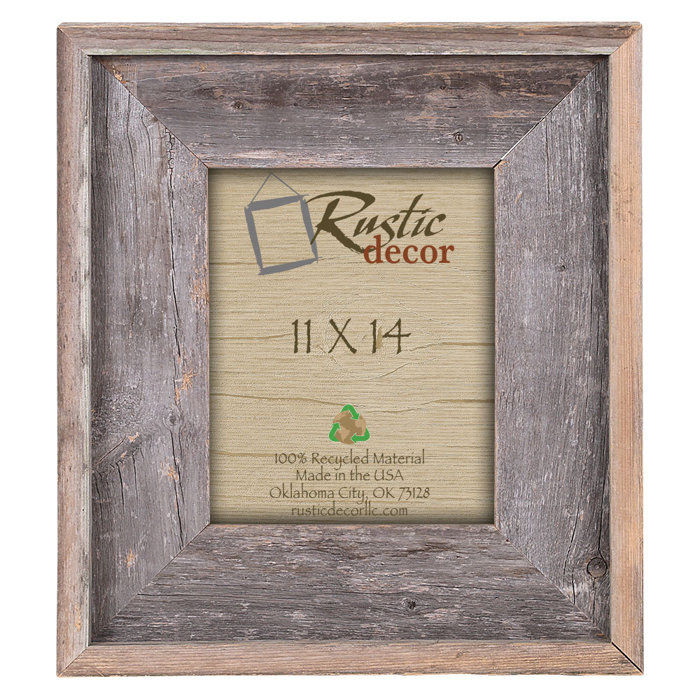 Rustic Reclaimed Barn Wood Wall Picture Frame Rustic Reclaimed Barn Wood Wall Picture Frame