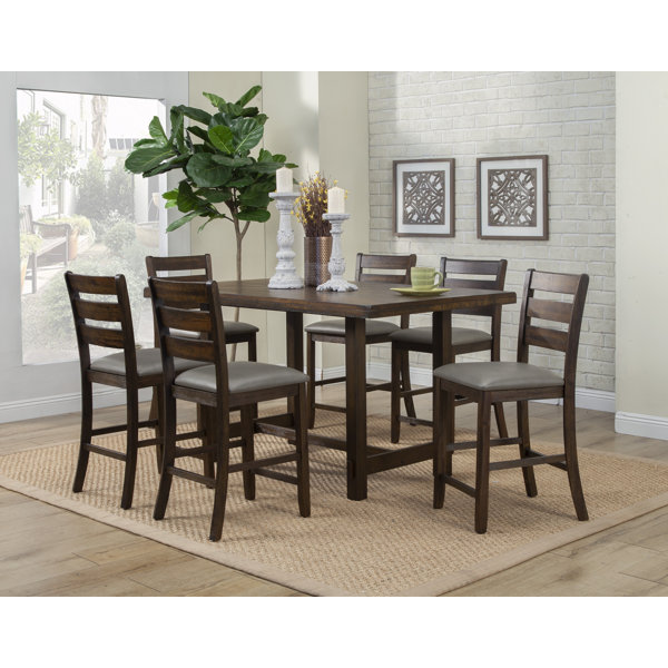 Best Emery 7 Piece Pub Table Set By Millwood Pines 2019 Online