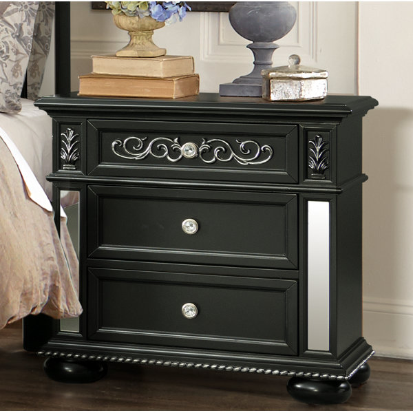 Aaden 3 Drawer Nightstand By Rosdorf Park Find