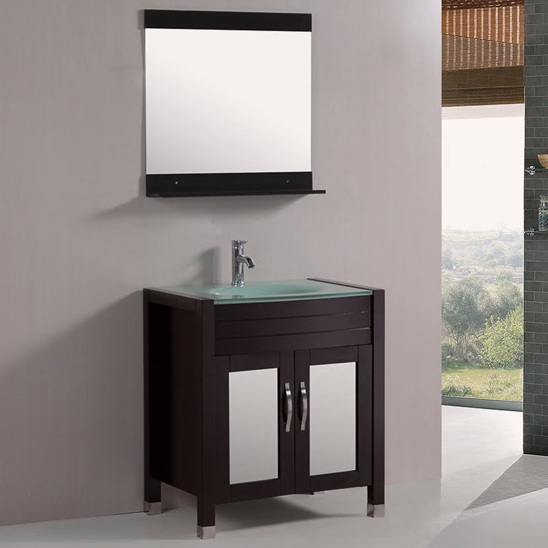 Kokols 30 Single Bathroom Vanity Set With Mirror Wayfair