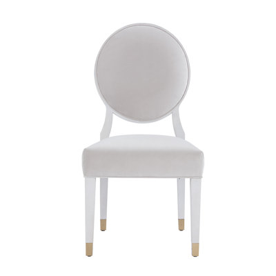 Love Joy Bliss Side Chair in Gray Miranda Kerr Home