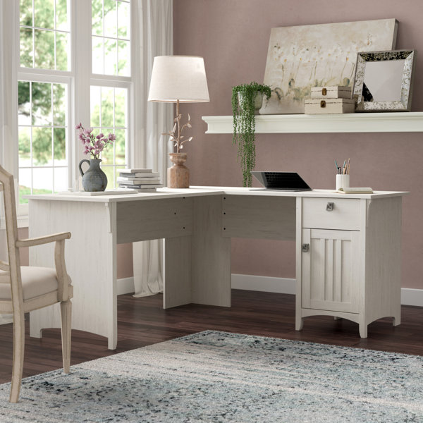 Ottman L-Shape Corner Desk by Lark Manor