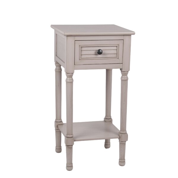 Ingalls End Table With Storage By Highland Dunes