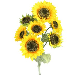 7 Stems Atrtificial Blooms Sunflower