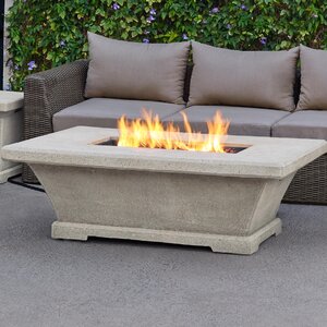 Monaco Concrete Propane Fire Pit Table