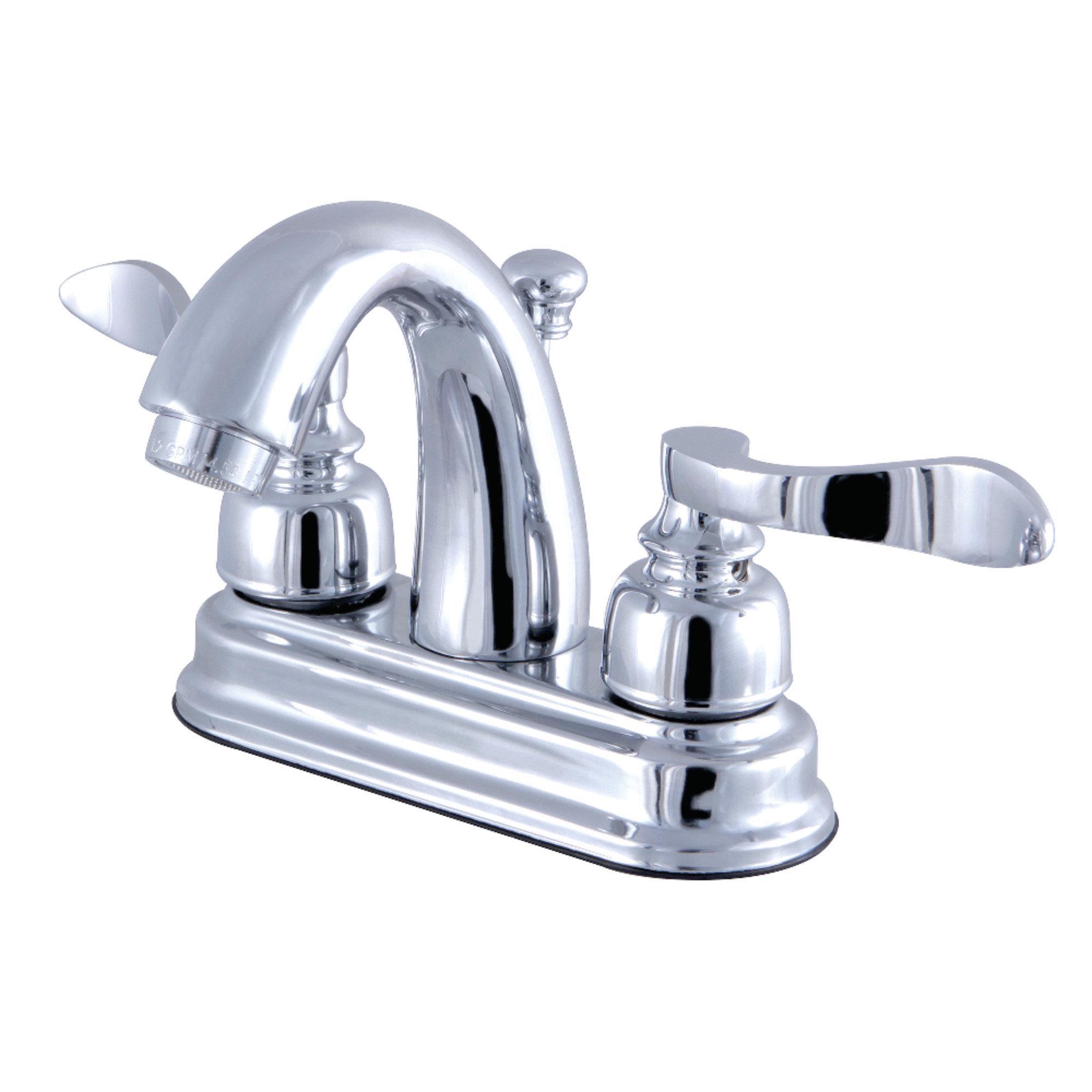 Kingston Br Nuwave French Centerset Bathroom Faucet With Drain Nuwave French Centerset Bathroom Faucet