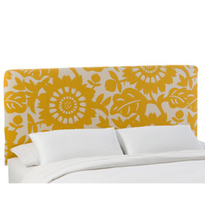 Slip Cover Gerber Upholstered Panel Headboard by Skyline Furniture
