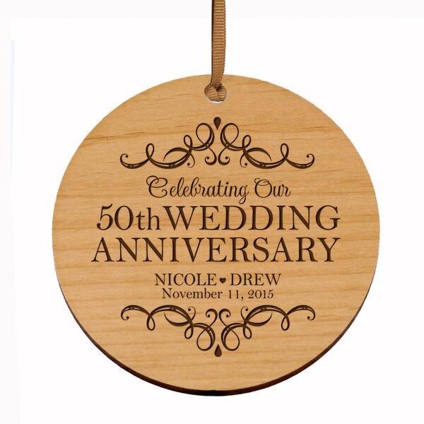 20th wedding anniversary ornament