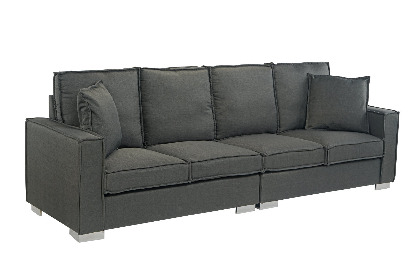 Orren Ellis Hubert Modern Low Frame Sofa Wayfair Orren Ellis Hubert Modern Low Frame