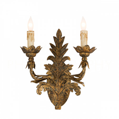 Sanders 2-Light Candle Sconce