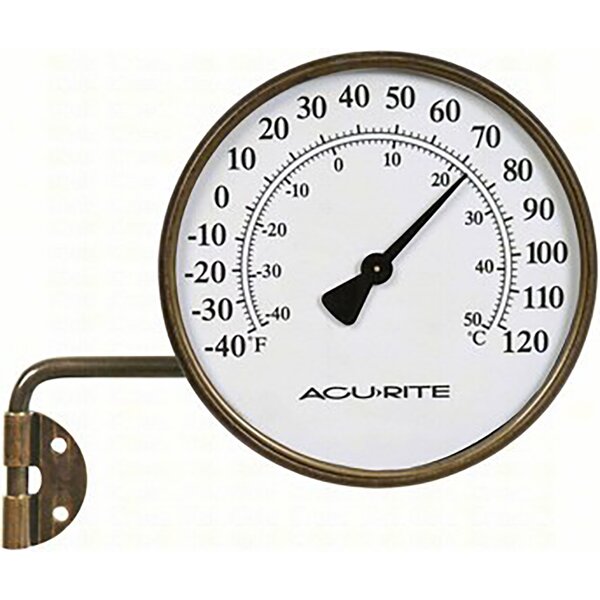 Tuin en terras Buitenthermometers Metal Hammer Thermometer Indoor