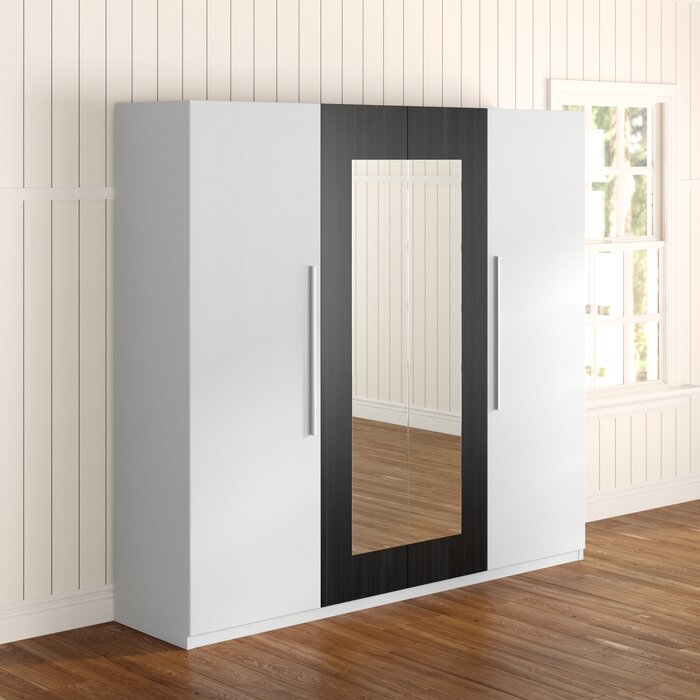 Homestead Living Santa Rosa 4 Door Wardrobe Wayfair Co Uk