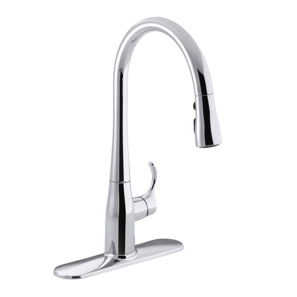 Simplice Pull-Down Bar Faucet with Sweep Spray and DockNetik® by Kohler
