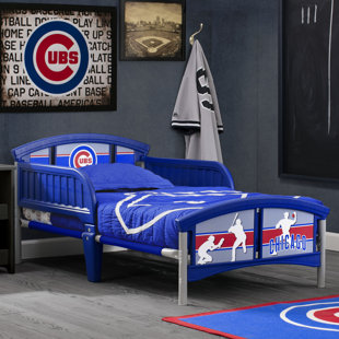 Chicago Cubs Decor Wayfair Mlb Chicago Cubs Convertible Toddler Bed