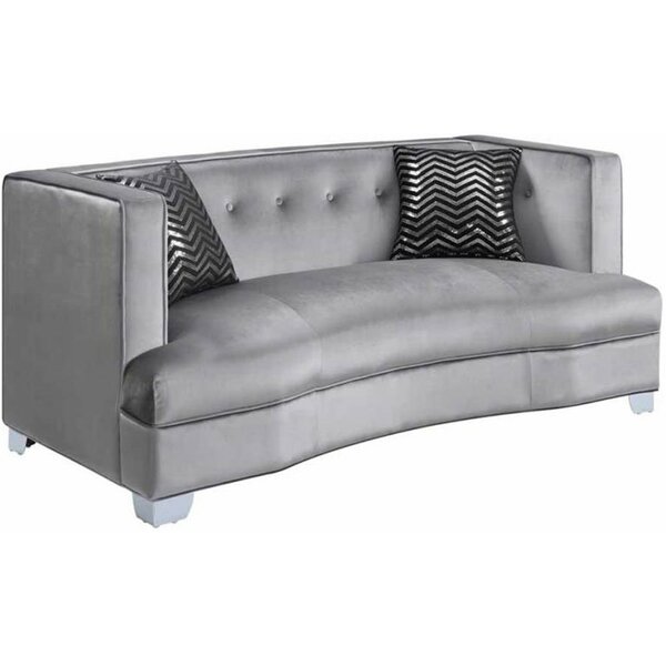Petrie Curved Loveseat By Mercer41
