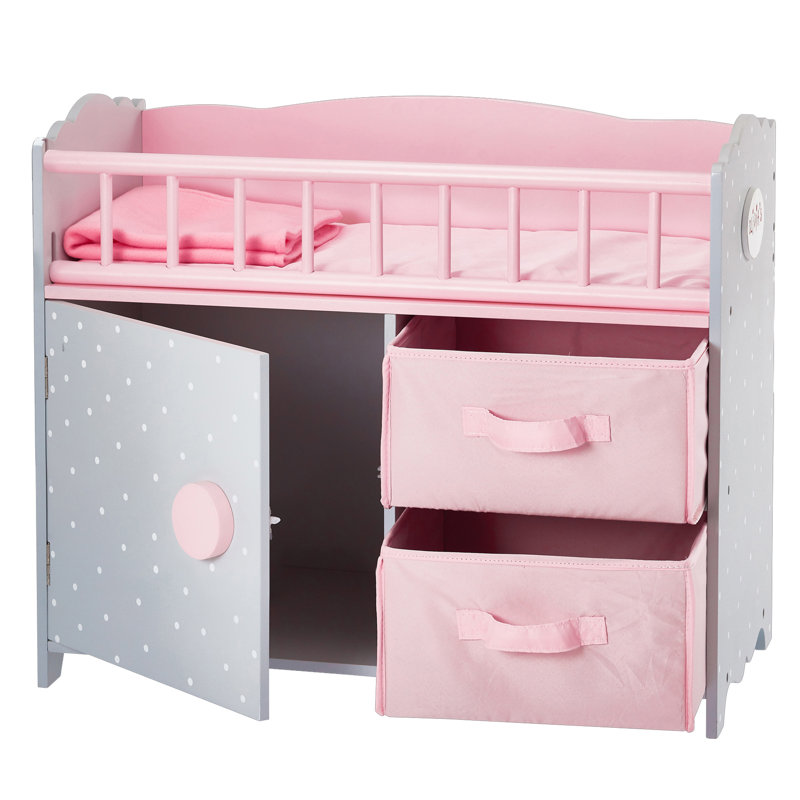 baby boy doll crib
