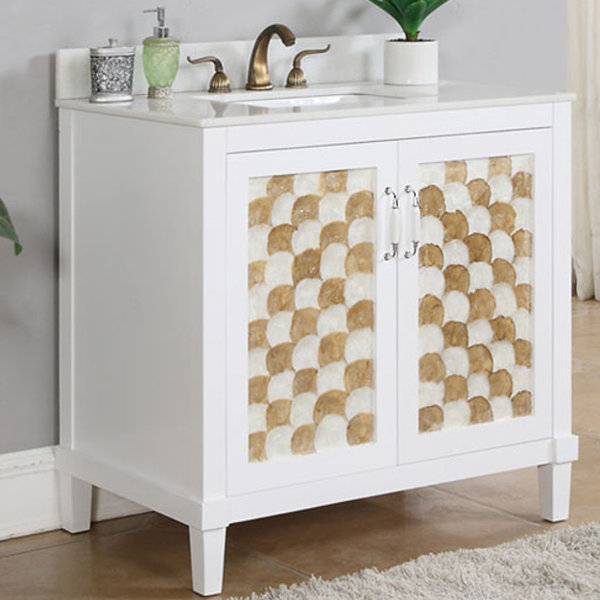 36 Single Sink Bathroom Vanity Set by InFurniture