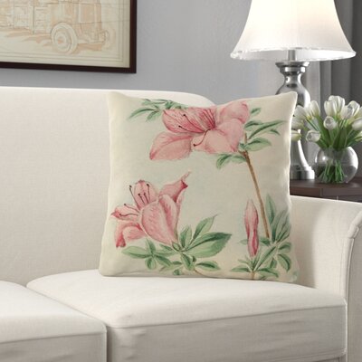 Araiza Vintage Throw Pillow Charlton Home® Cover Material: Synthetic, Location: Outdoor