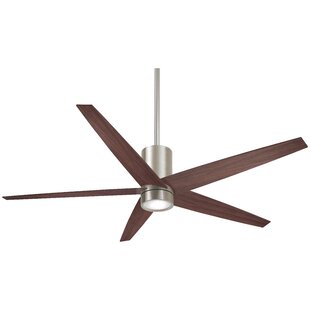 56 Symbio 5 Blade Led Ceiling Fan With Remote