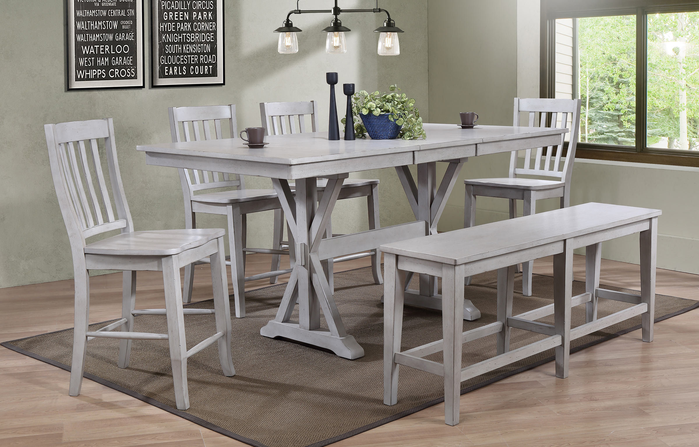 Clennell 8 - Piece Pub Table Set Clennell 8 - Piece Pub Table Set