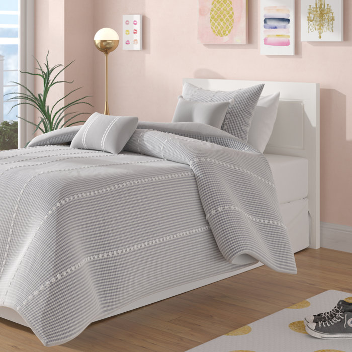 Grovelane Teen Aisling Gingham Comforter Set Reviews Wayfair Ca