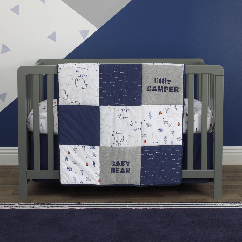 space theme crib bedding