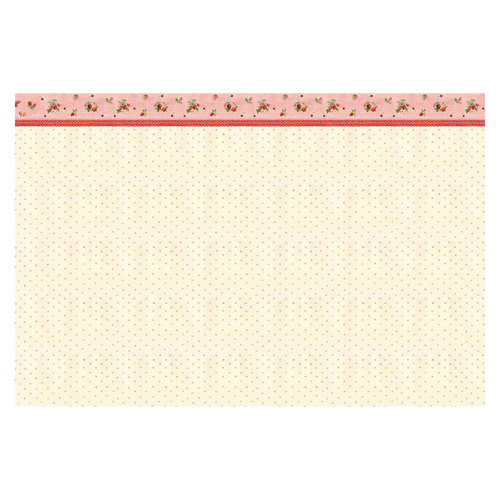 Evie the Strawberry Fairy Strawberry Pattern 2.55m x East Urban Home