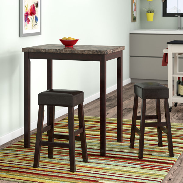 Deitch 3 Piece Counter Height Dining Set by Latitude Run Latitude Run