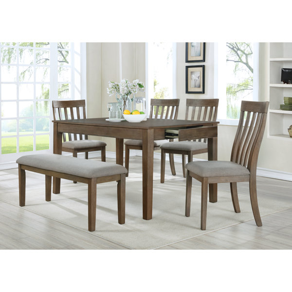 Gleason 6 Piece Dining Set by Rosalind Wheeler Rosalind Wheeler
