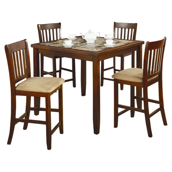 Duplessis 5 Piece Counter Height Dining Set by Red Barrel Studio Red Barrel Studio