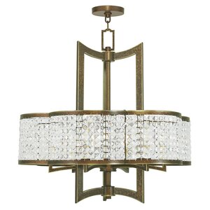 Rickmansworth 6-Light Crystal Chandelier