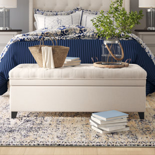 Logan Tufted Storage Ottoman