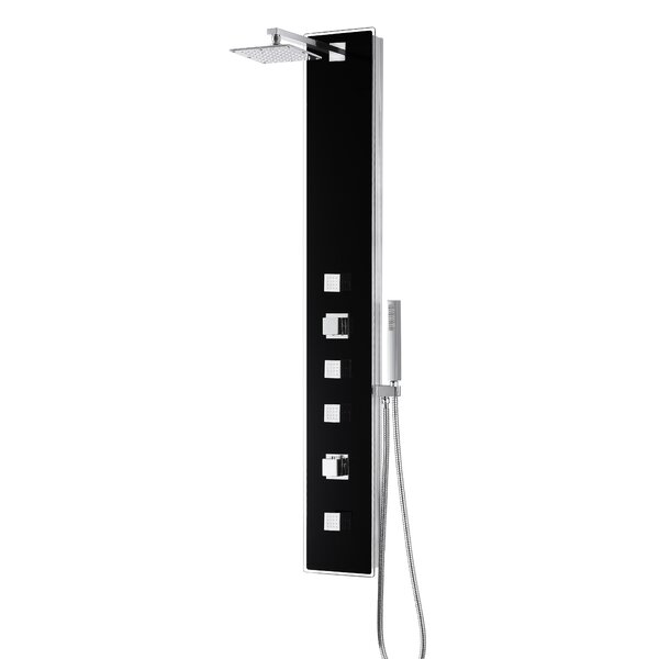 Llano Series Adjustable Shower Head Shower Panel System by ANZZI