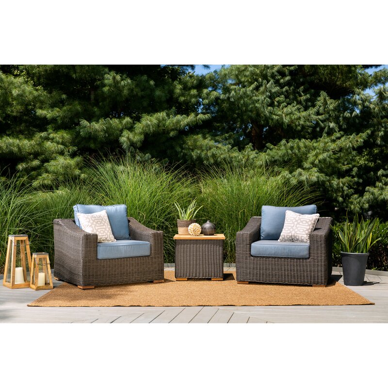 La Z Boy Outdoor New Boston Patio Chair With Cushion Wayfair