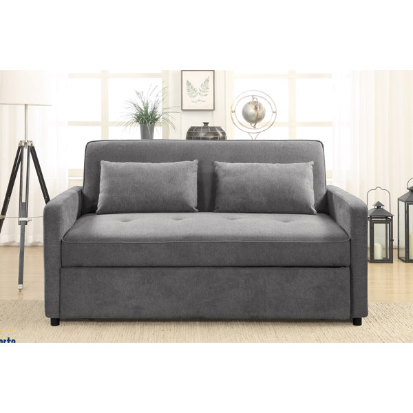 Online Review Faye Queen Tufted Back Convertible Sofa Get The Deal! 55% Off