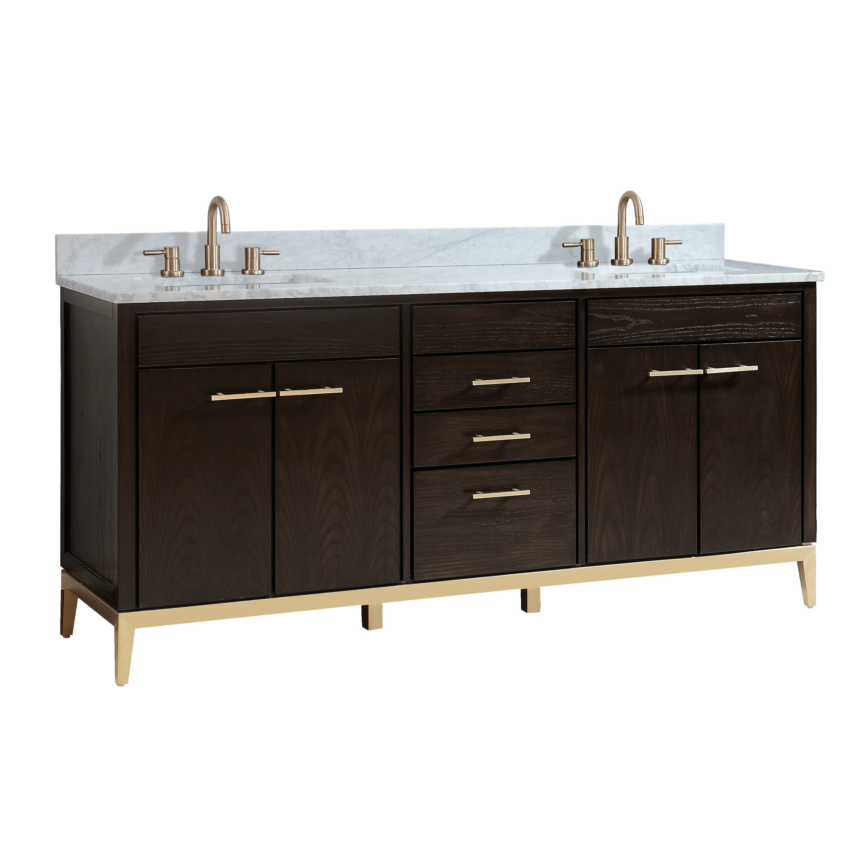 Gabriola 72 Double Bathroom Vanity Set Reviews Allmodern