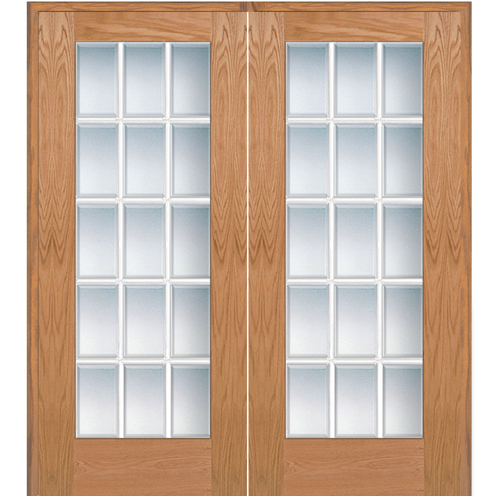 Verona Home Design Glass French Doors With Installation Hardware