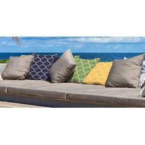 wayfair orange pillows