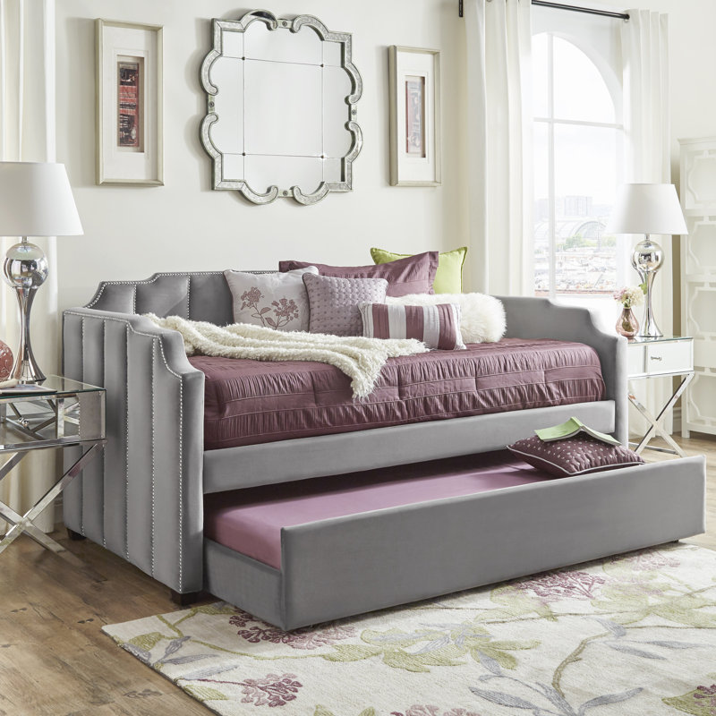 Willa Arlo Interiors Elof Twin Daybed with Trundle ...